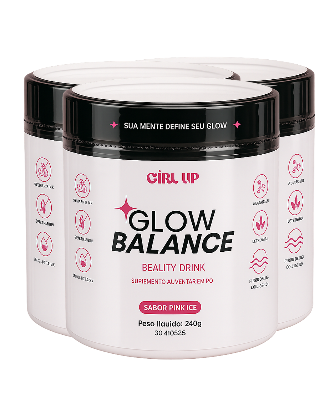 Oferta de 3 potes de GlowBalance